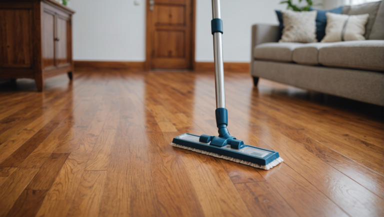 découvrez comment nettoyer un parquet comme un professionnel en suivant 5 étapes simples et efficaces pour un entretien optimal de votre sol.